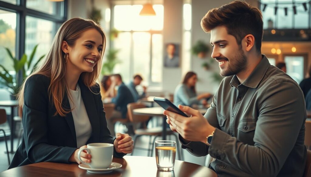 Dating-Plattformen helfen soziale Kontakte aufzubauen