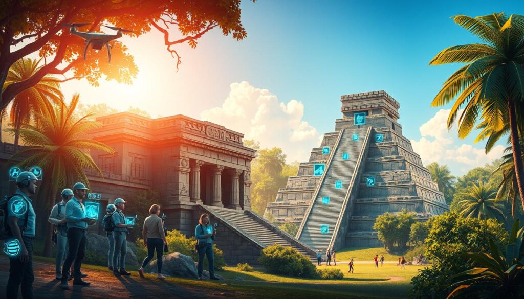 Deep Learning Maya Stätten Erkennung mit künstlicher Intelligenz