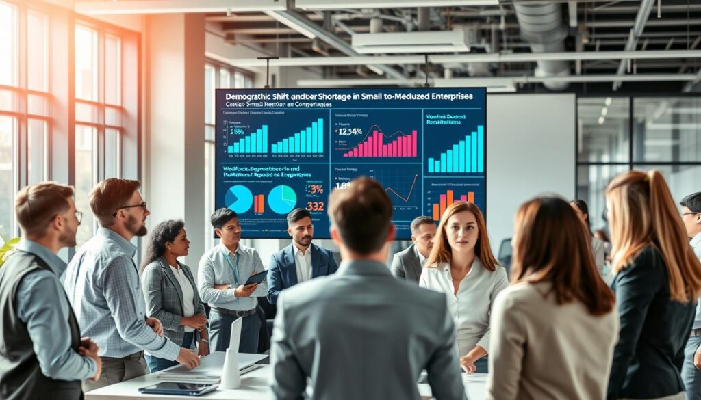 Demografischer Wandel und Fachkräftelücke im Mittelstand