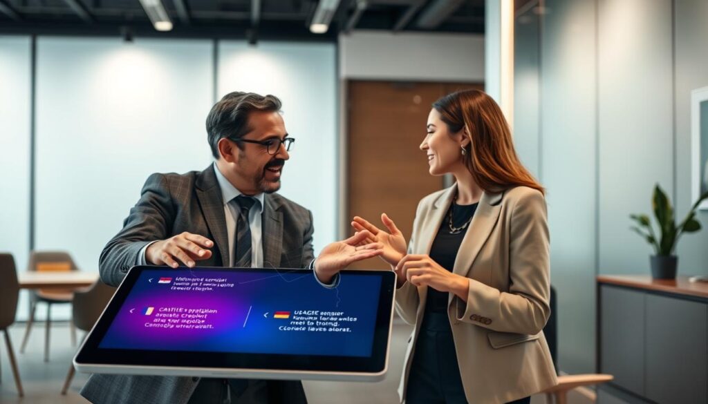 Dialogmodus Übersetzer für zweisprachige Gespräche