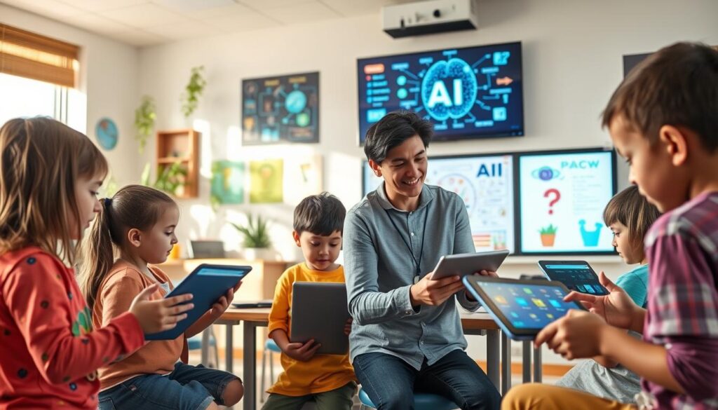 Digitale Bildung Grundschule mit KI im Unterricht