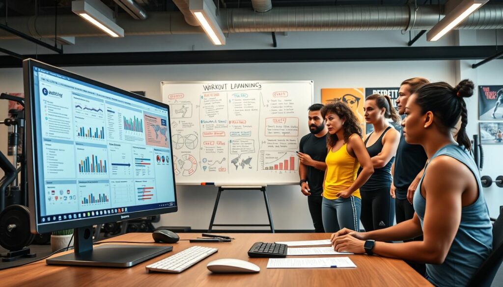 Digitale Trainingsplanung für Anfänger und Fortgeschrittene