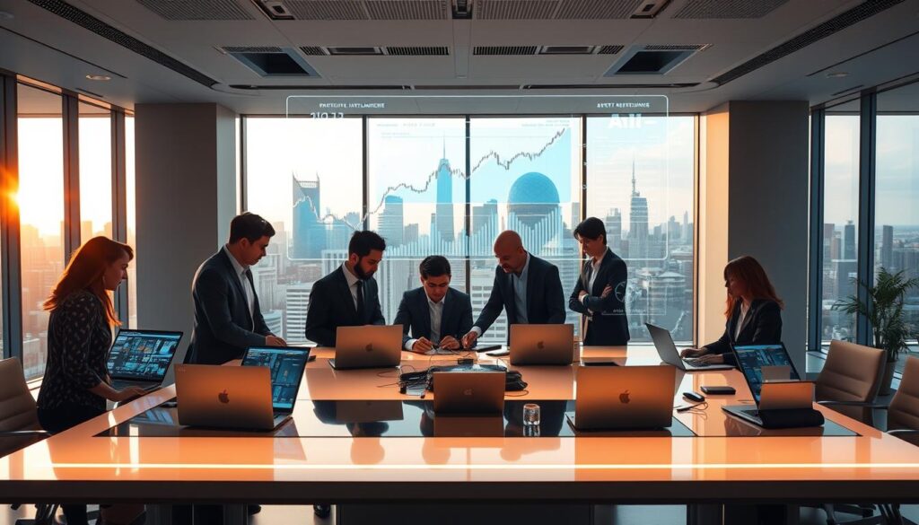 Digitale Transformation Finanzen mit künstlicher Intelligenz