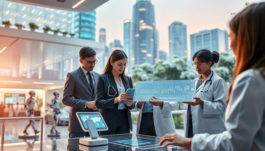 Digitale Transformation Gesundheit und KI-Lösungen