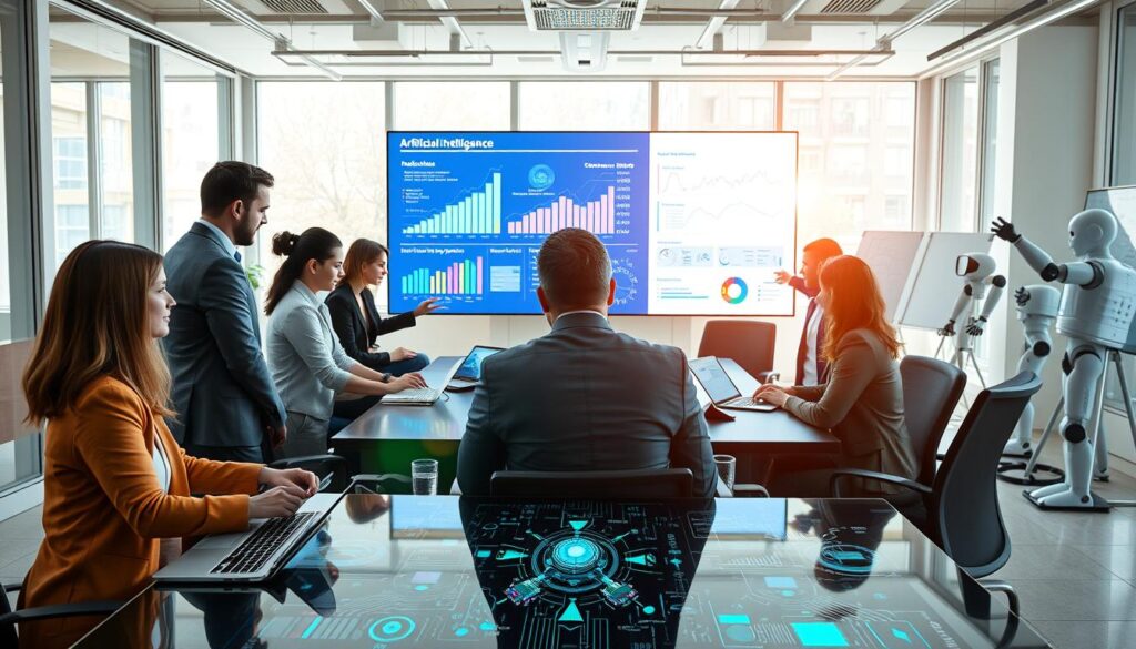 Digitale Transformation KI in Unternehmen