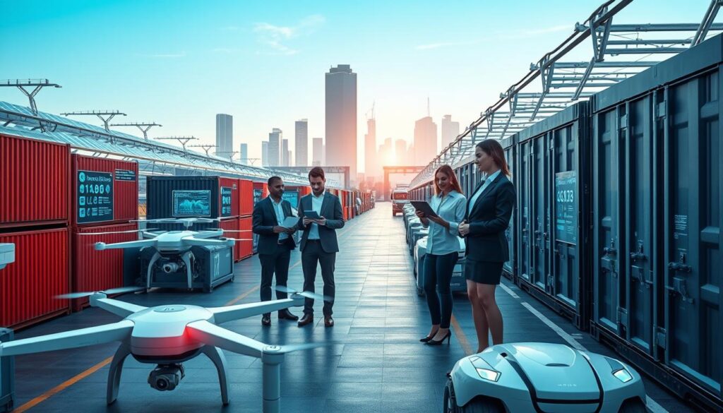 Digitale Transformation Transport und intelligente Logistiksysteme