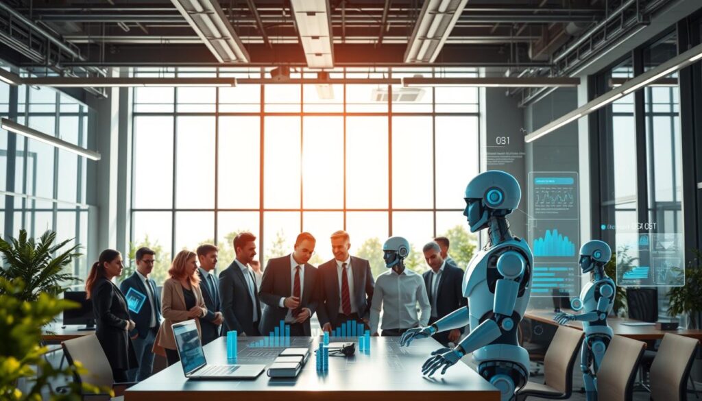 Digitale Transformation durch KI-Integration in Arbeitsabläufe