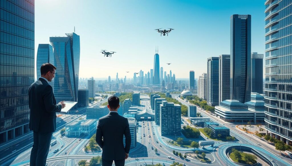 Digitale Zwillinge Stadt für Verkehrsplanung und urbane Entwicklung