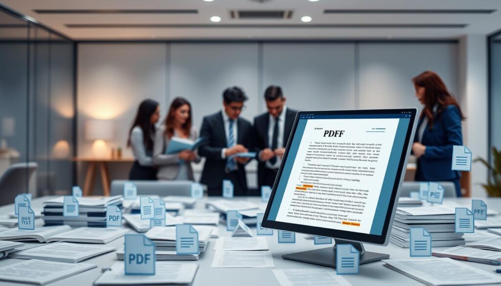 Dokumentenformate KI für PDF Zusammenfassung