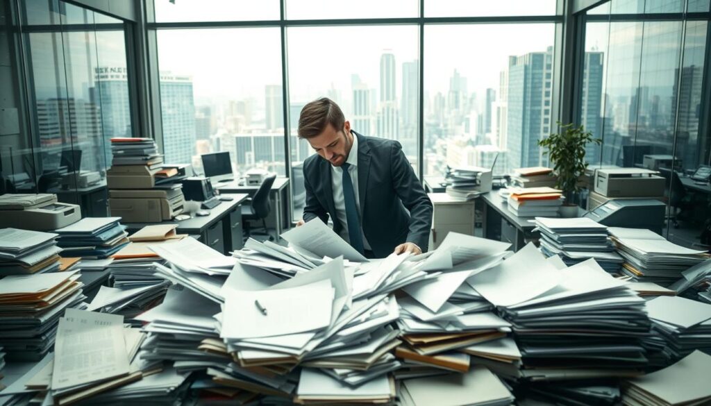 Dokumentenverarbeitung und manuelle Prozesse im Büroalltag