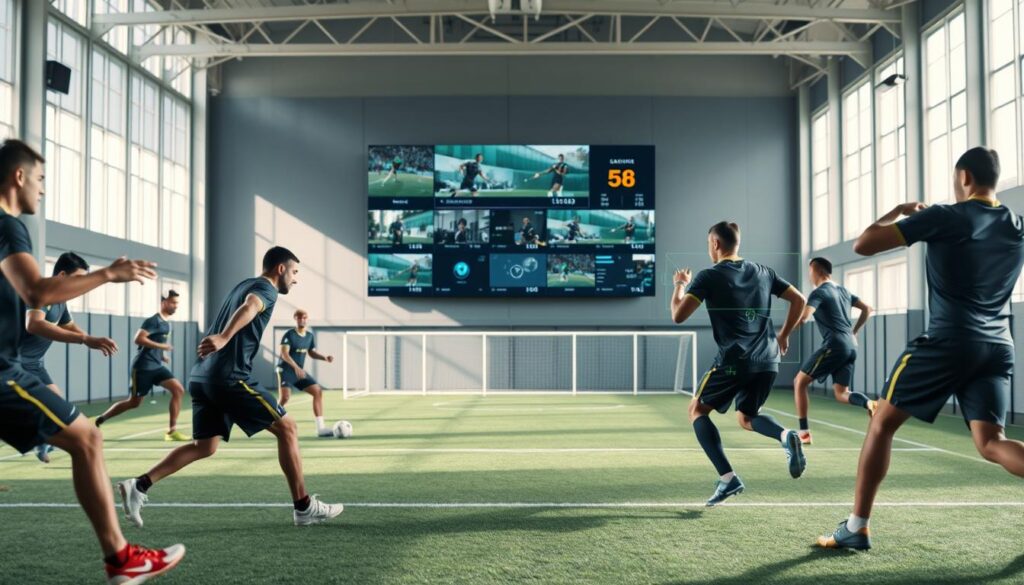 Echtzeit-Tracking von Spielern mit KI und Videoanalyse Training