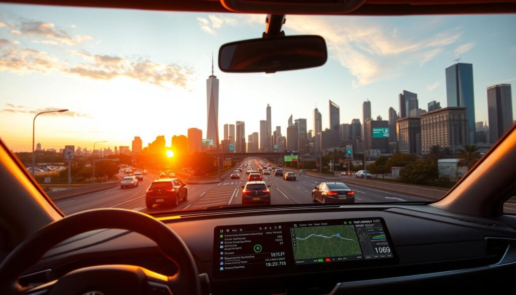 Echtzeit-Verkehrsinformationen KI-Technologie