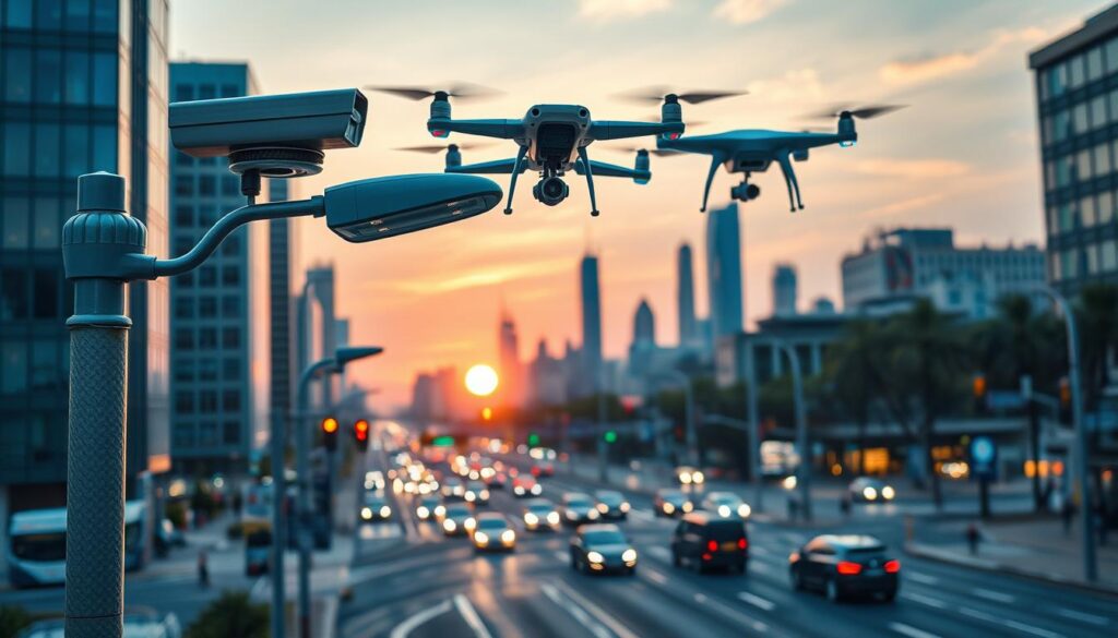 Edge AI Verkehr Komponenten und Sensoren