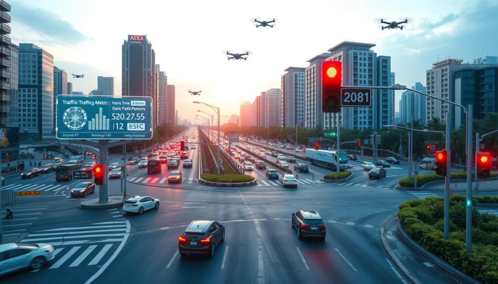 Emissionsreduktion Verkehr durch KI-basiertes Verkehrsmanagement