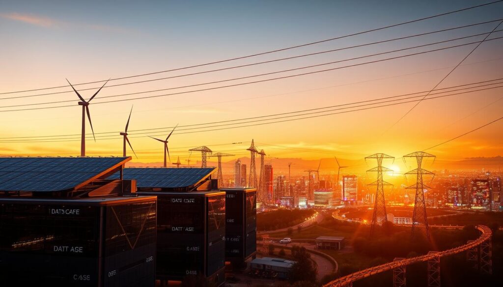 Energieinfrastruktur KI und Stromverbrauch Rechenzentren