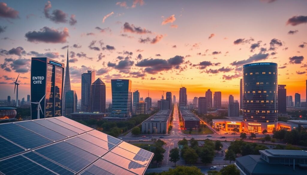 Energiemanagement Smart City mit Edge-KI Energiesteuerung