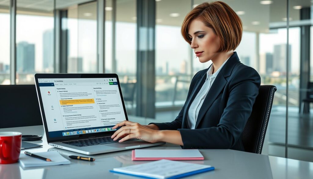 Executive Assistant KI analysiert Meeting-Transkripte und erstellt automatische Zusammenfassungen