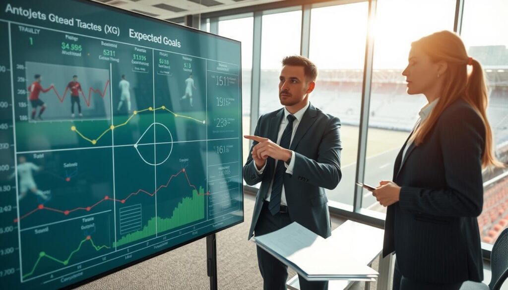Expected Goals xG Fußball Metriken Datenbasierte Taktik