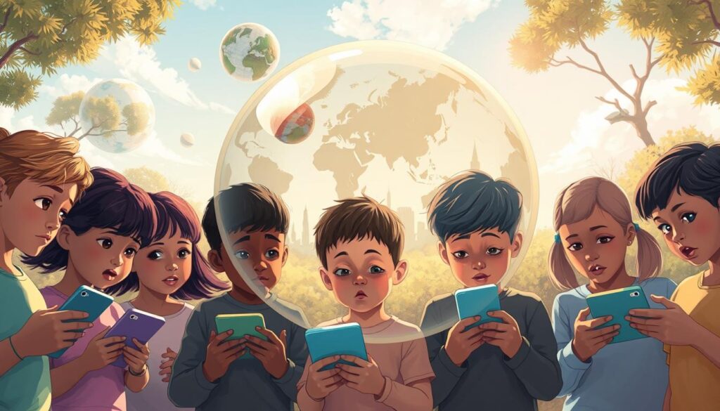 Filter-Bubbles Kinder und Stereotype in KI-Systemen verstehen