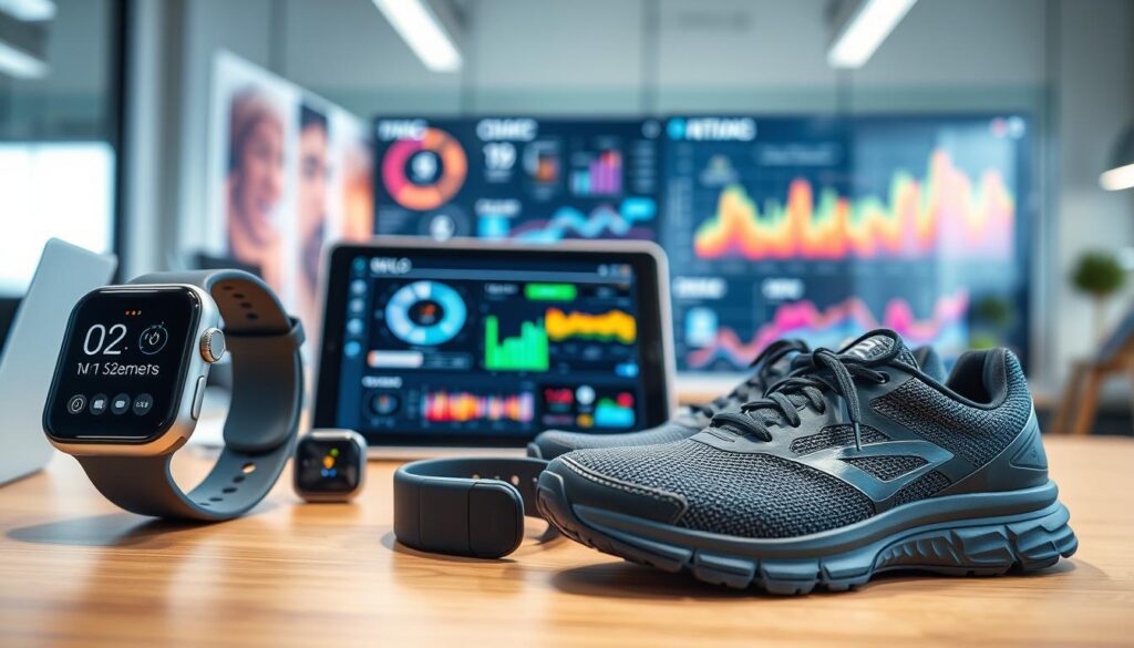 Fitness-Wearables und Sensoren für Smart Fitness Tracking