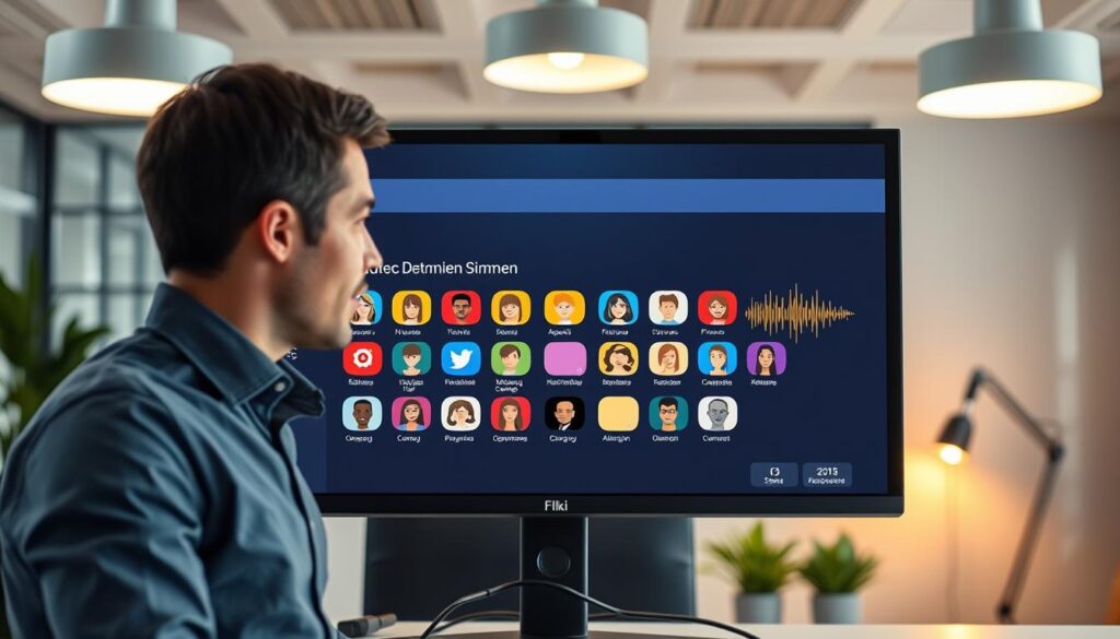 Fliki deutsche Stimmen und Premium-Stimmen Auswahl