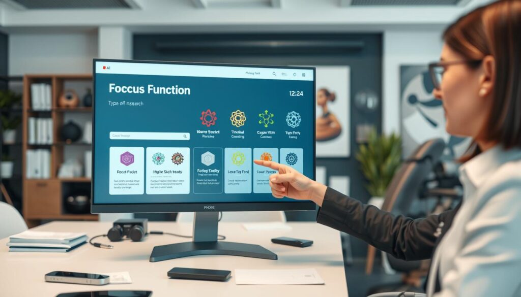 Focus-Funktion und spezialisierte Suchmodi in Perplexity AI