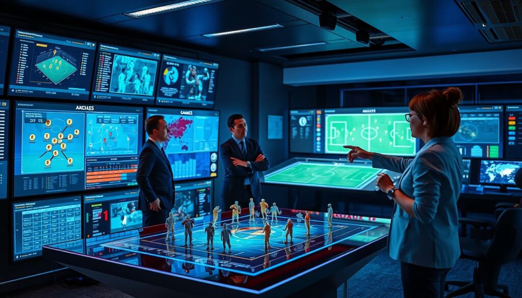 Fußball Big Data und Taktikanalyse Profifußball