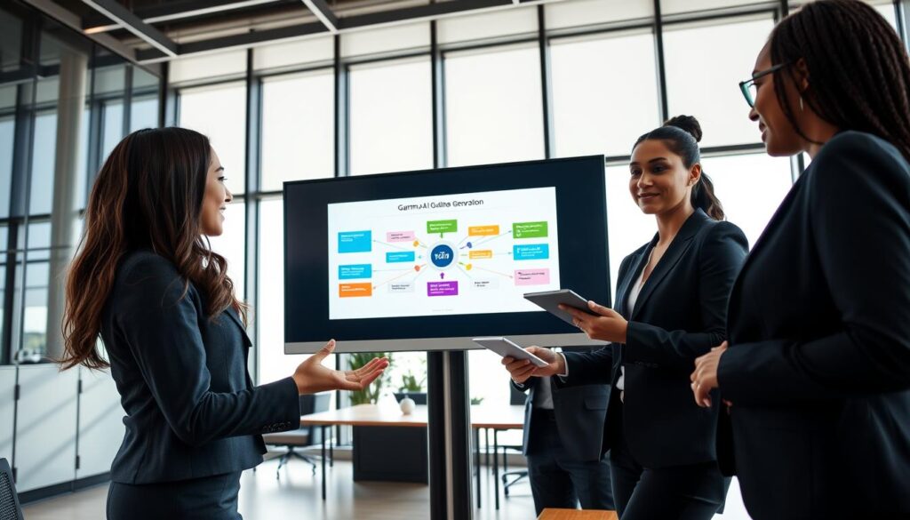 Gamma AI Outline-Generierung für Präsentationsstruktur