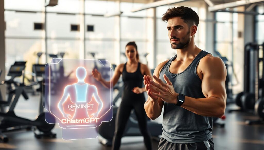 Gemini Fitness Coach und ChatGPT Training Motivationsgespräche