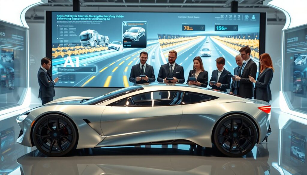 Generative KI Automotive und virtuelle Testszenarien in der Fahrzeugentwicklung