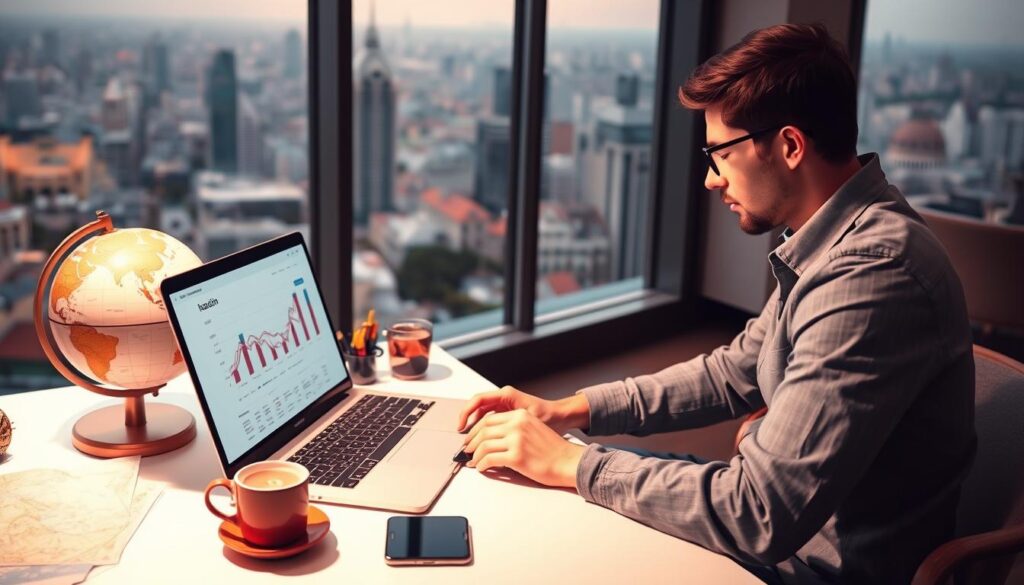 Geo-Arbitrage und Reisebudget KI für digitale Nomaden