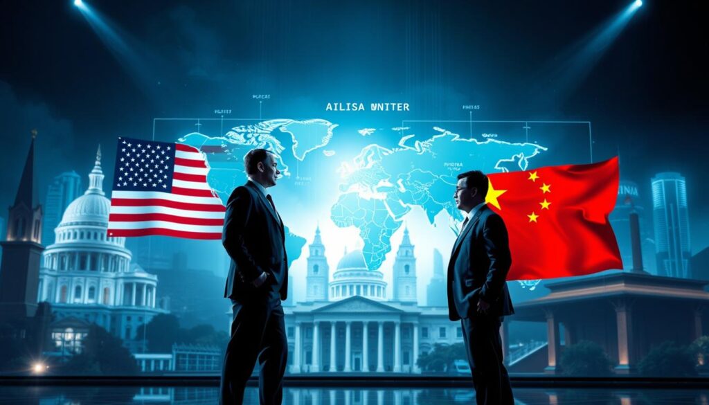 Geopolitik KI und Machtverschiebung zwischen USA und China