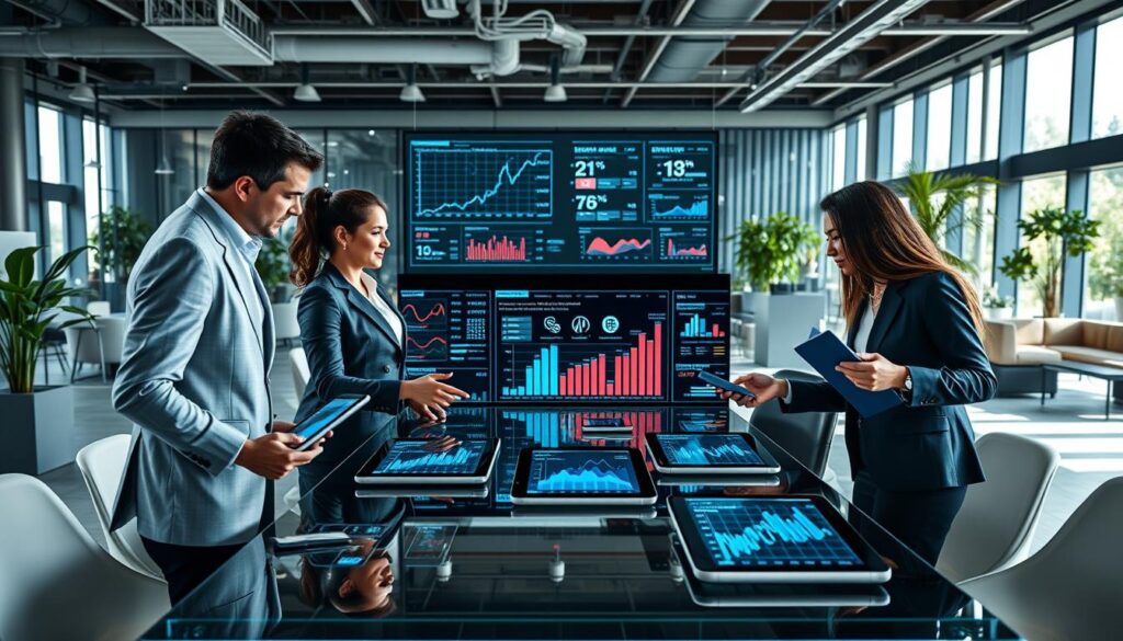 Geschäftsmodell-Innovation Echtzeitdaten Analyse