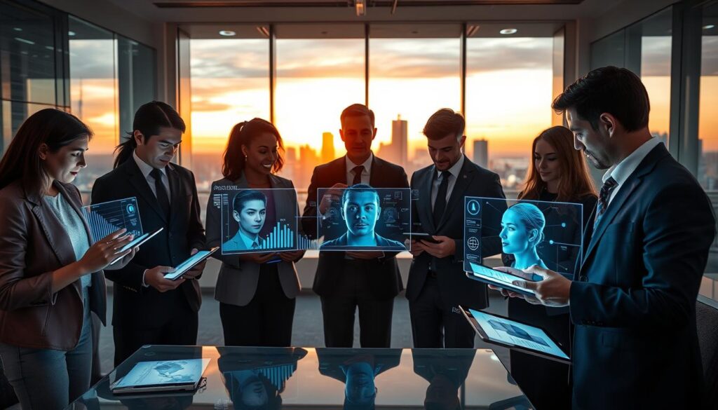 Gesichtserkennung Dating und KI-Analyse für Partnerkompatibilität