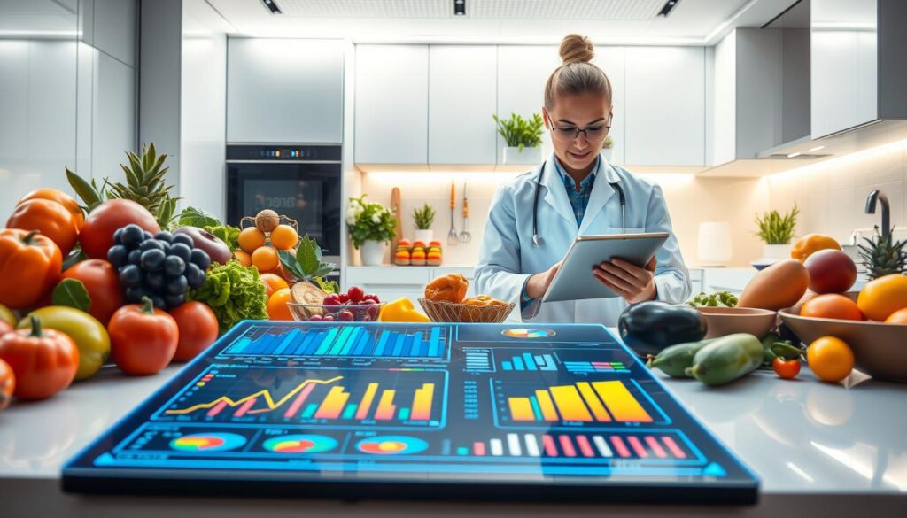 Gesunde Ernährung KI und Nährstoffanalyse