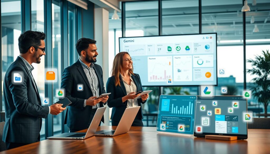 Google Apps Integration mit Gemini für produktive Zusammenarbeit