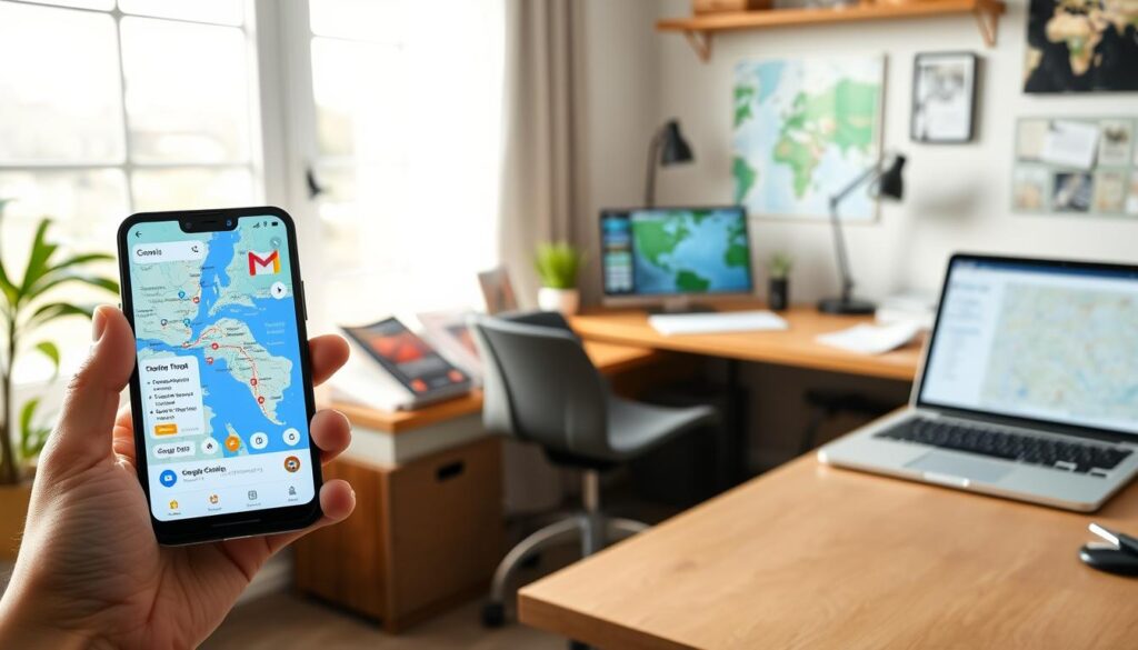 Google Gemini Reiseplanung mit visuellen Karten und Integration