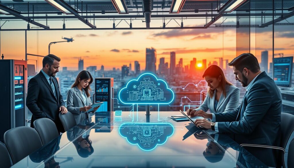 Halbleiterhersteller Aktien und Cloud-Computing Infrastruktur