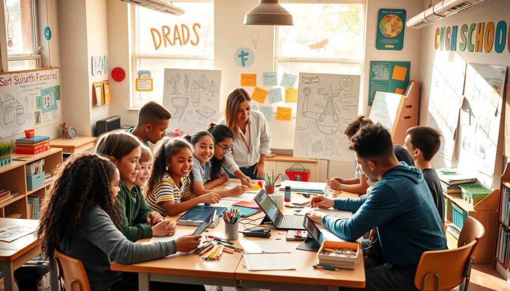 Handlungsorientierte Projektaufgaben mit Eigenleistung der Schüler