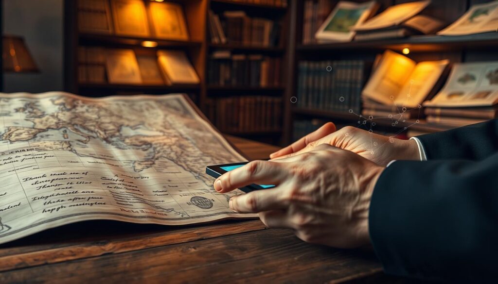 Handschriftenerkennung Karten mit KI-Technologie Handschriftenerkennung Karten mit KI-Technologie