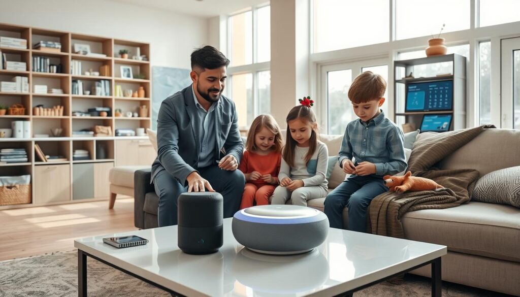 Haushaltsorganisation mit KI für Familien