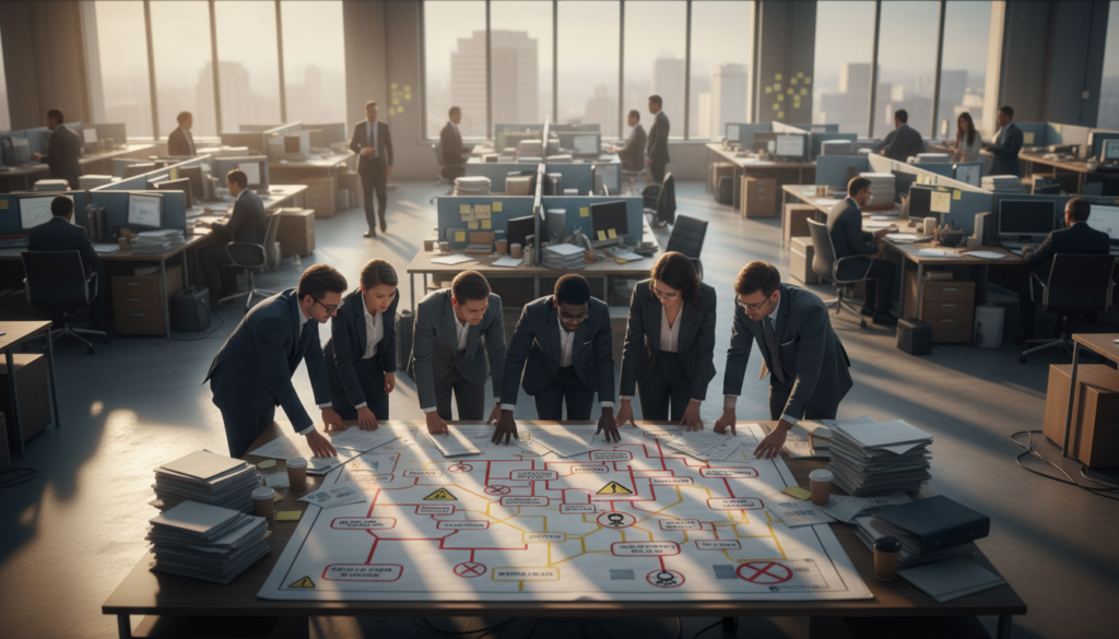 Herausforderungen manueller Prozesse und Fehlerquellen