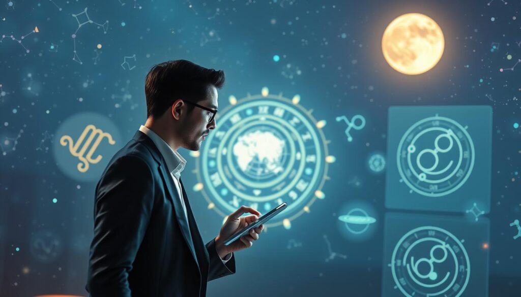 Horoskop-Analyse KI und astrologische Muster erkennen