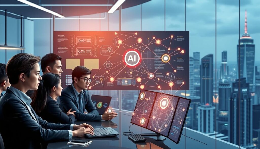 Hybrid Search und GraphRAG Architektur für KI-Systeme