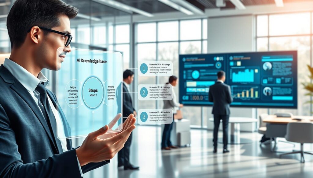 Implementierung KI-Wissensdatenbank in fünf Schritten