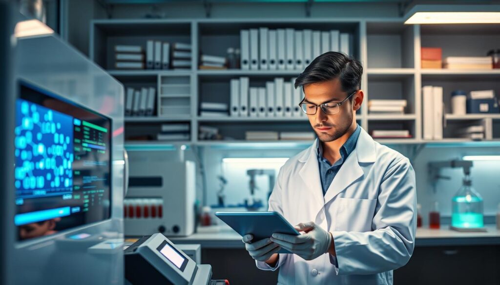 Infrarotspektroskopie Blutanalyse molekulare Diagnostik