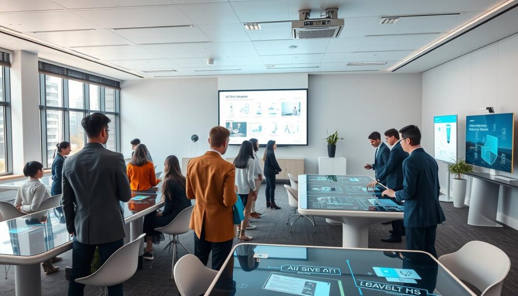 Intelligente Klassenzimmer mit KI-Integration in Schulen