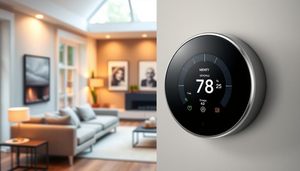 Intelligente Klimasteuerung Smart Home Heizung KI Thermostat Intelligente Klimasteuerung Smart Home Heizung KI Thermostat