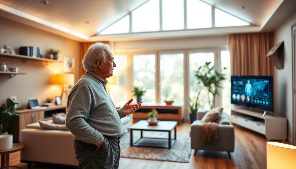 Intelligente Überwachung für ältere Menschen im Smart Home