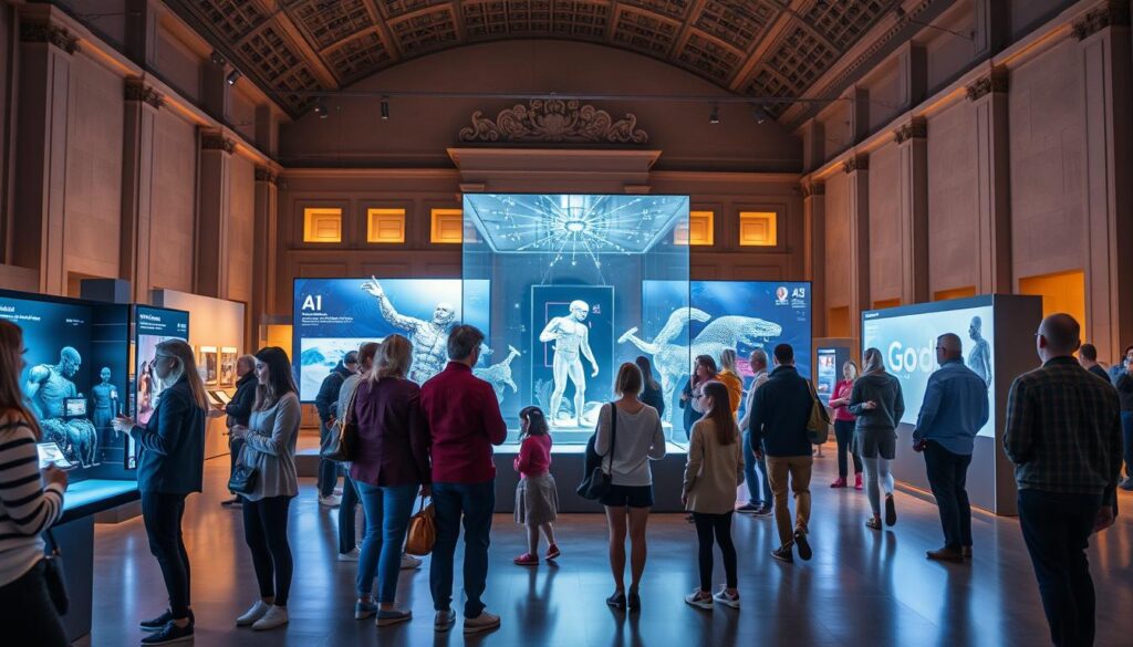 Interaktive KI-Ausstellung mit moderner Technologie im Deutschen Museum